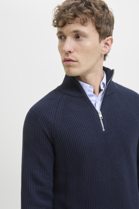 Jack & Jones jjpannel knit half zip aw25
